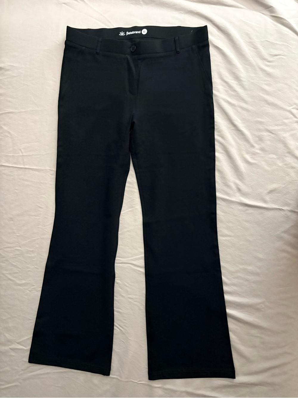 Betabrand Straight Leg Dress Pants